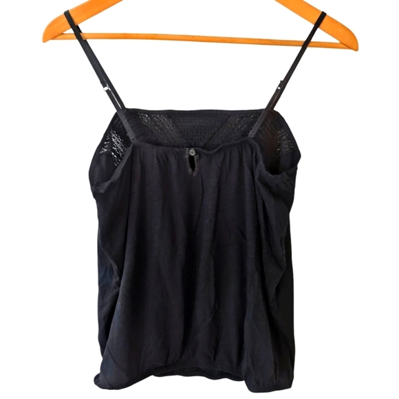 American Eagle Outfitters Women's Elegant Gray Lace Trim Cami Top Size S - Picture 8 of 8